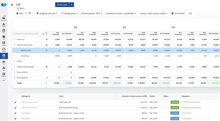 budget-spend-management_bottom-up budget&cost forecast