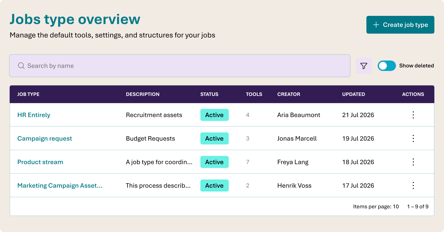 Structured Job creation-1