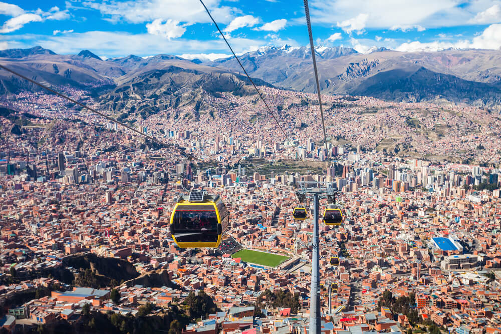 Doppelmayr cable car-bolivia