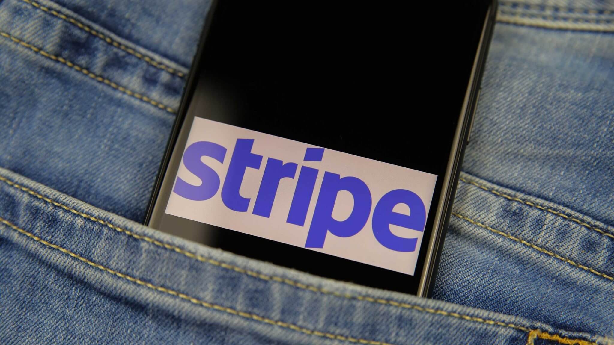 Stripe app on mobile phone